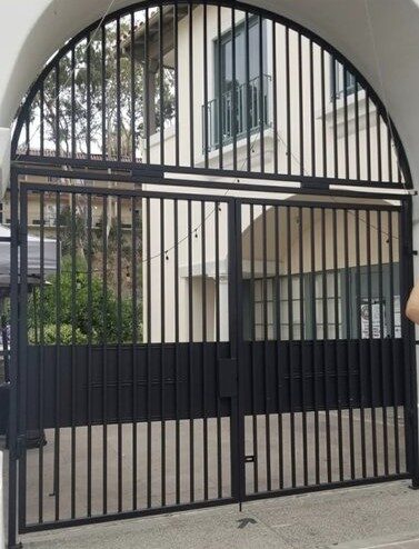 Decorative Metal Gate Design