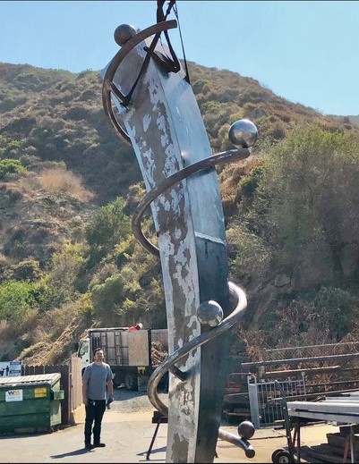 Structural Steel Bridge Installation